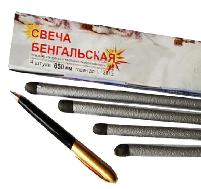 Огромные бенгальские огни время горения 5 минут